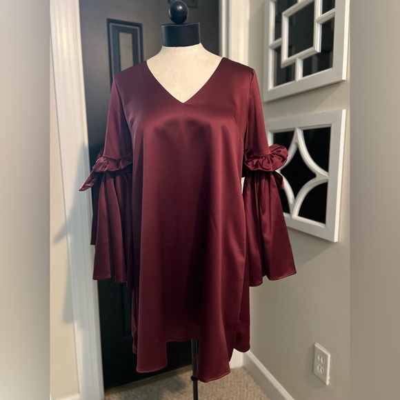 Gianni Bini Dress | Long Sleeve Dress | Party Dress - Picture 2 of 7